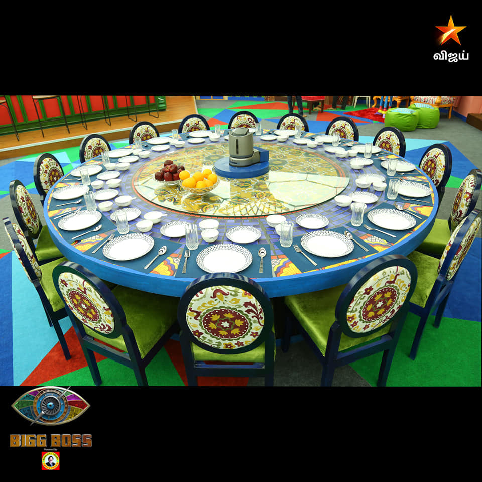 Dining Hall in Bigg Boss House Season 4