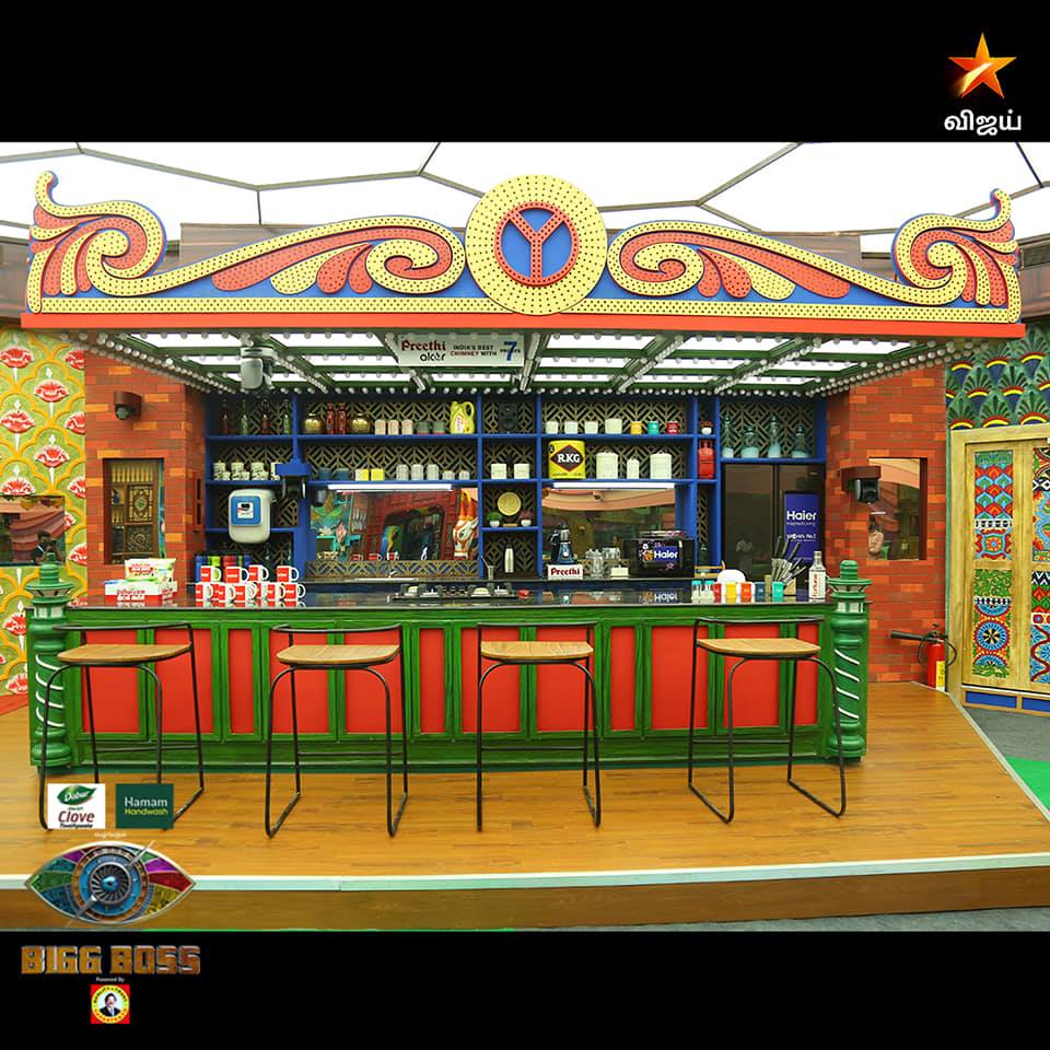 Kitchen in Bigg Boss Season 4 Tamil